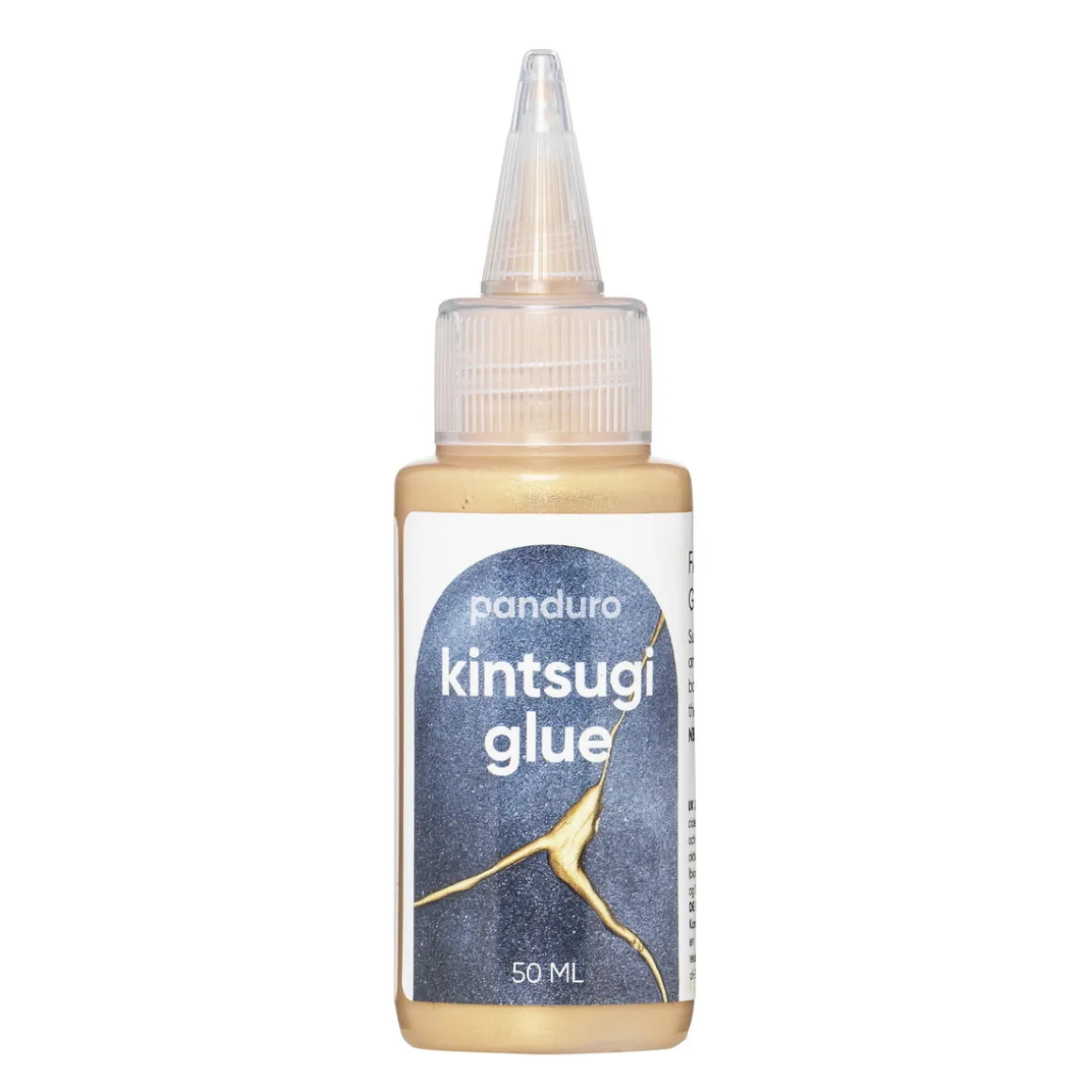 Kintsugi Glue 50 ml, guldfarvet kintsugi-lim til keramik og porcelæn