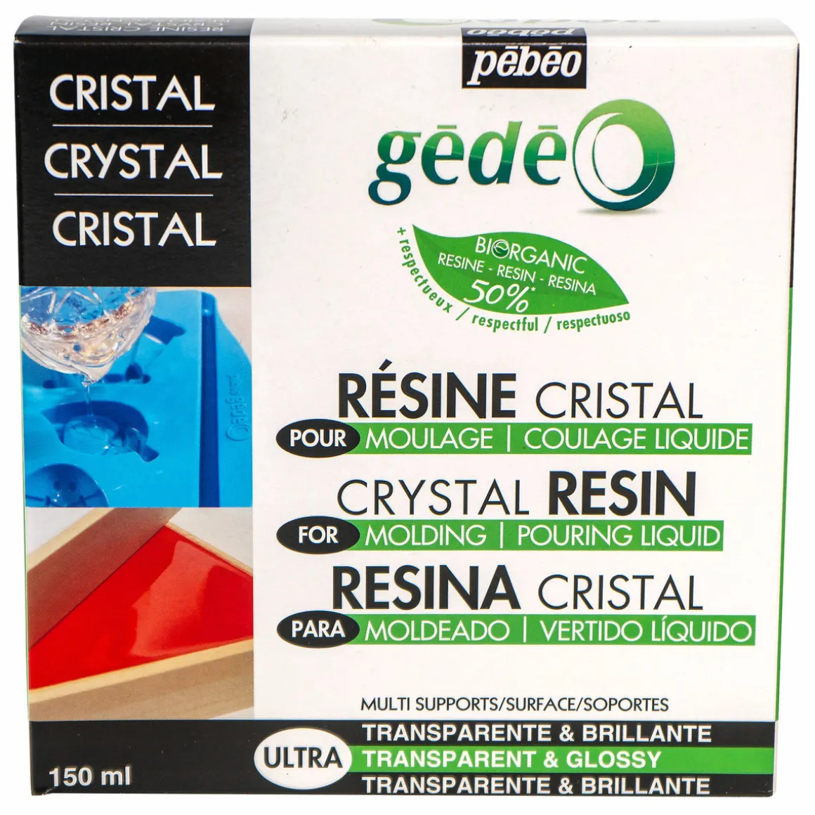Klart resin, Bio-based, 150 ml