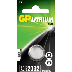 Knapcellebatteri GP CR2032 3V