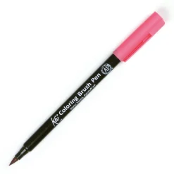 Koi Color Brush Pen Salmon Pin