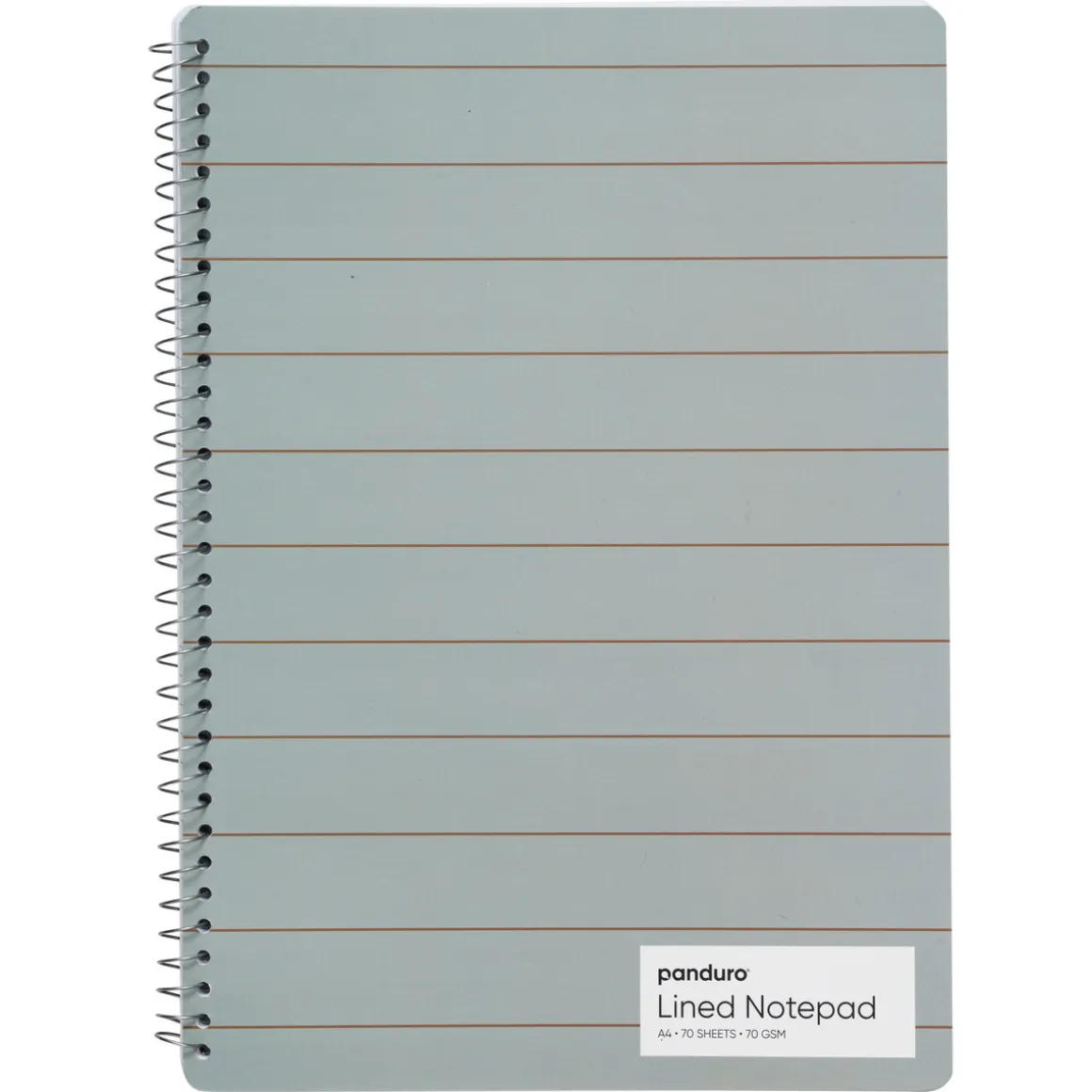 Kollegieblok linjeret A4 (210×297 mm), 70 ark, 70 g/m²