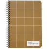 Kollegieblok ternet A5 (148x210 mm), spiralbundet, 70 ark, 70 g/m²
