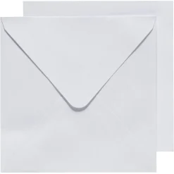 Kortsæt Basic 14 cm hvid 10 st