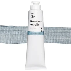 Kreatima Acrylic akrylfarve 120 ml – Iridescent Silver UV