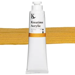 Kreatima Acrylic akrylfarve 120 ml – Yellow Ochre PY 42