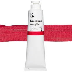 Kreatima Acrylic akrylfarve 120 ml – Primary Magenta PR 122 PR 170 PW 6