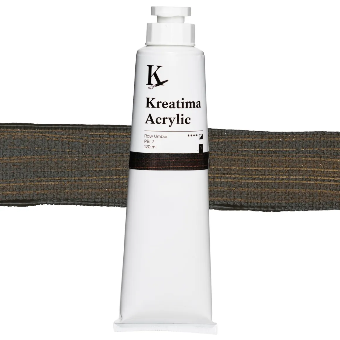 Kreatima Acrylic akrylfarve 120 ml – Raw Umber PBr 7