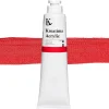 Kreatima Acrylic akrylfarve 120 ml – Cadmium Red Medium Hue PR 170 PY 65 PW 6