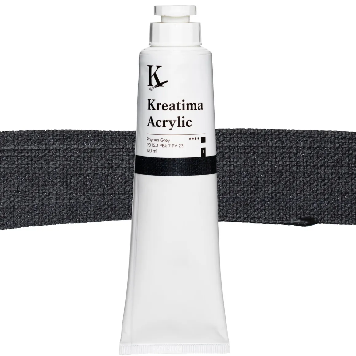 Kreatima Acrylic akrylfarve 120 ml – Paynes Grey PB 15:3 PBk 7 PV 23