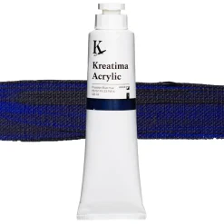 Kreatima Acrylic akrylfarve 120 ml – Prussian Blue Hue PB 15:1 PV 23 PW 6