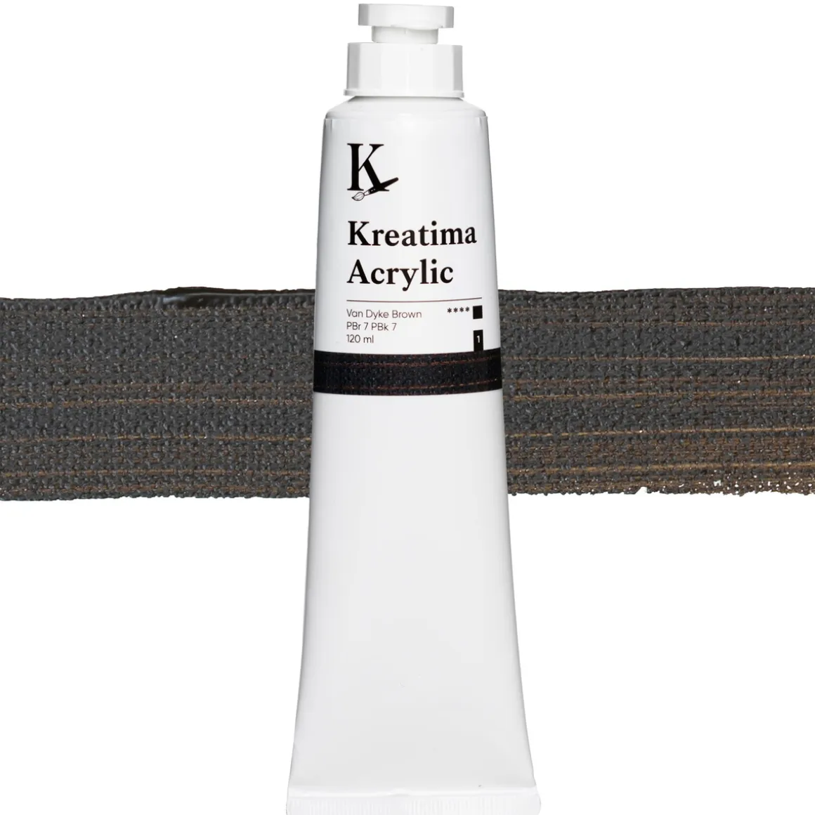 Kreatima Acrylic akrylfarve 120 ml – Van Dyke Brown PBr 7 PBk 7