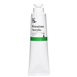 Kreatima Acrylic akrylmaling 120 ml – Bright Green PY 3 PG 7
