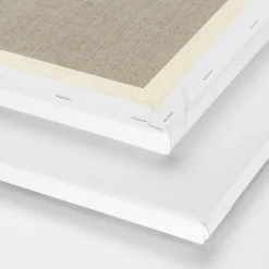 Kreatima Artists' hørlærred, malerlærred af hør 30×40 cm, dybde 2 cm, 460 g/m²