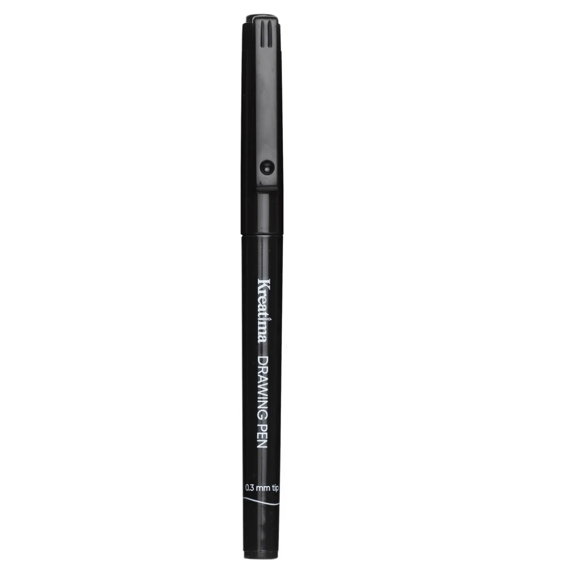 Kreatima Drawing Pen, fineliner med sort blæk 0,3 mm spids