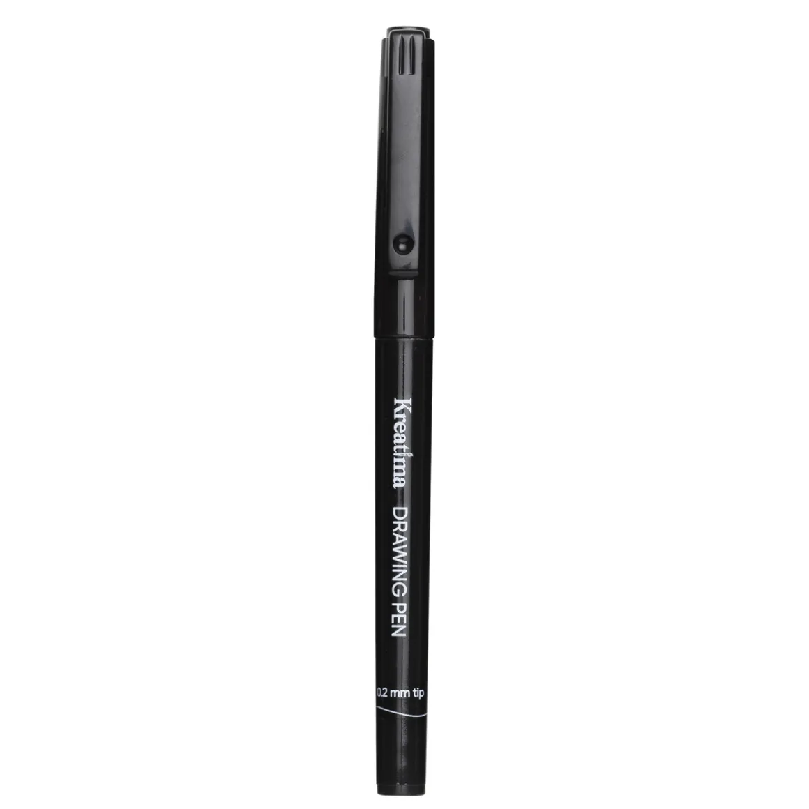 Kreatima Drawing Pen, fineliner med sort blæk 0,2 mm spids