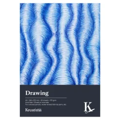 Kreatima Drawing tegneblok A4 (210×297 mm), 30 ark, 170 g/m²
