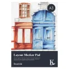 Kreatima Layout Marker Pad A3 (297×420 mm), 50 ark, 75 g/m² – skitsér med markers og tuschpenne
