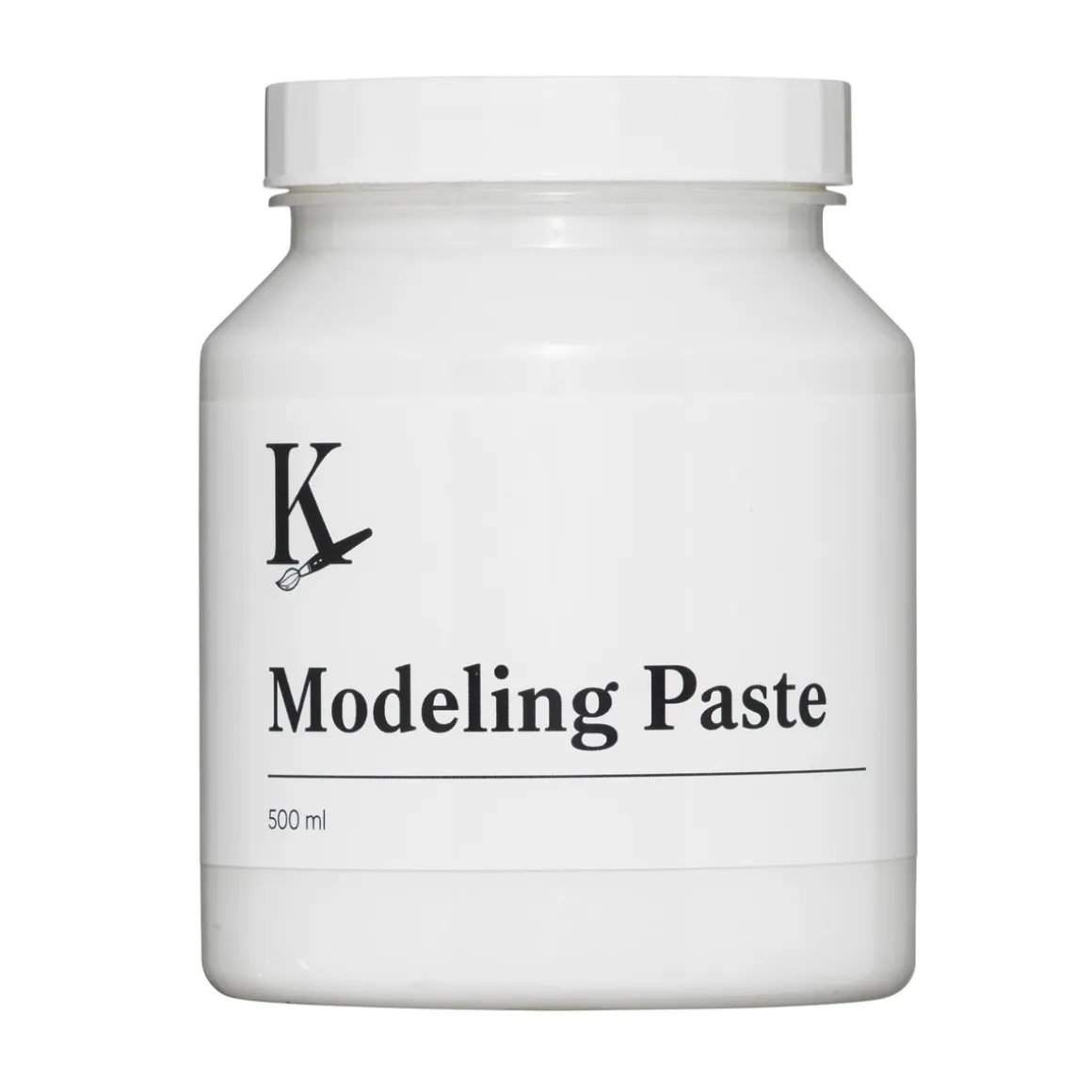 Kreatima Modeling Paste, modelleringspasta til akrylmaling, 500 ml