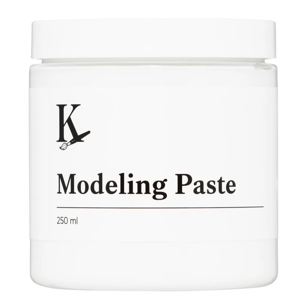 Kreatima Modeling Paste, modelleringspasta til akrylfarve, 250 ml