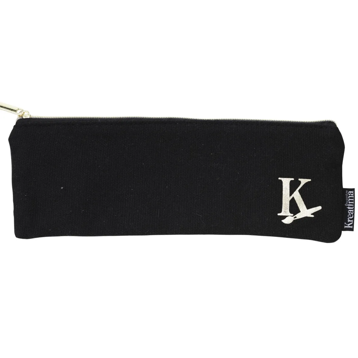 Kreatima penalhus, sort – 22×7,5×0,5 cm (tomt)