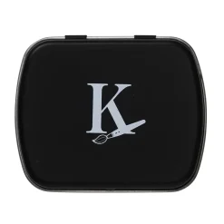 Kreatima tomt etui i metal til akvarelfarve, 5×6×1,6 cm