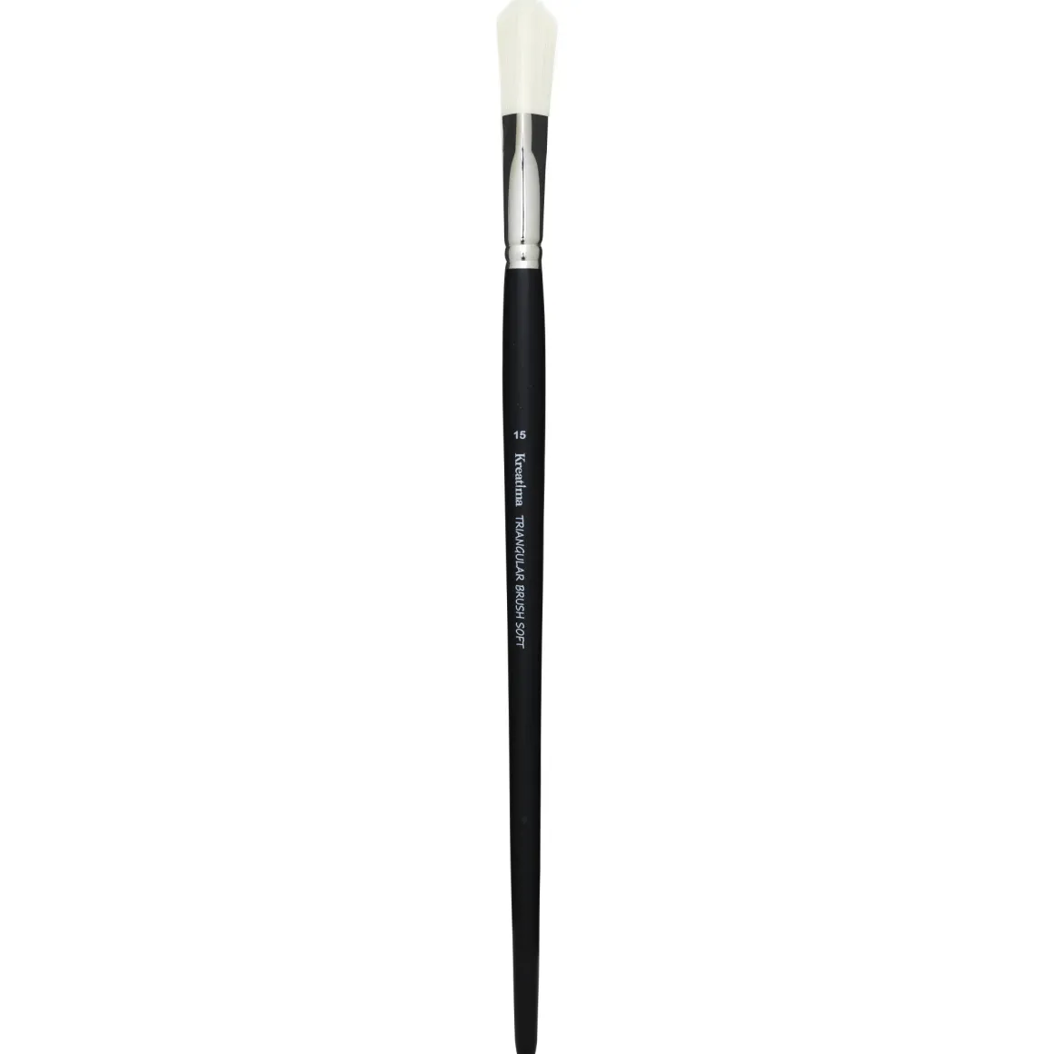 Kreatima trekantpensel soft 15 mm – pensel til akvarelfarver