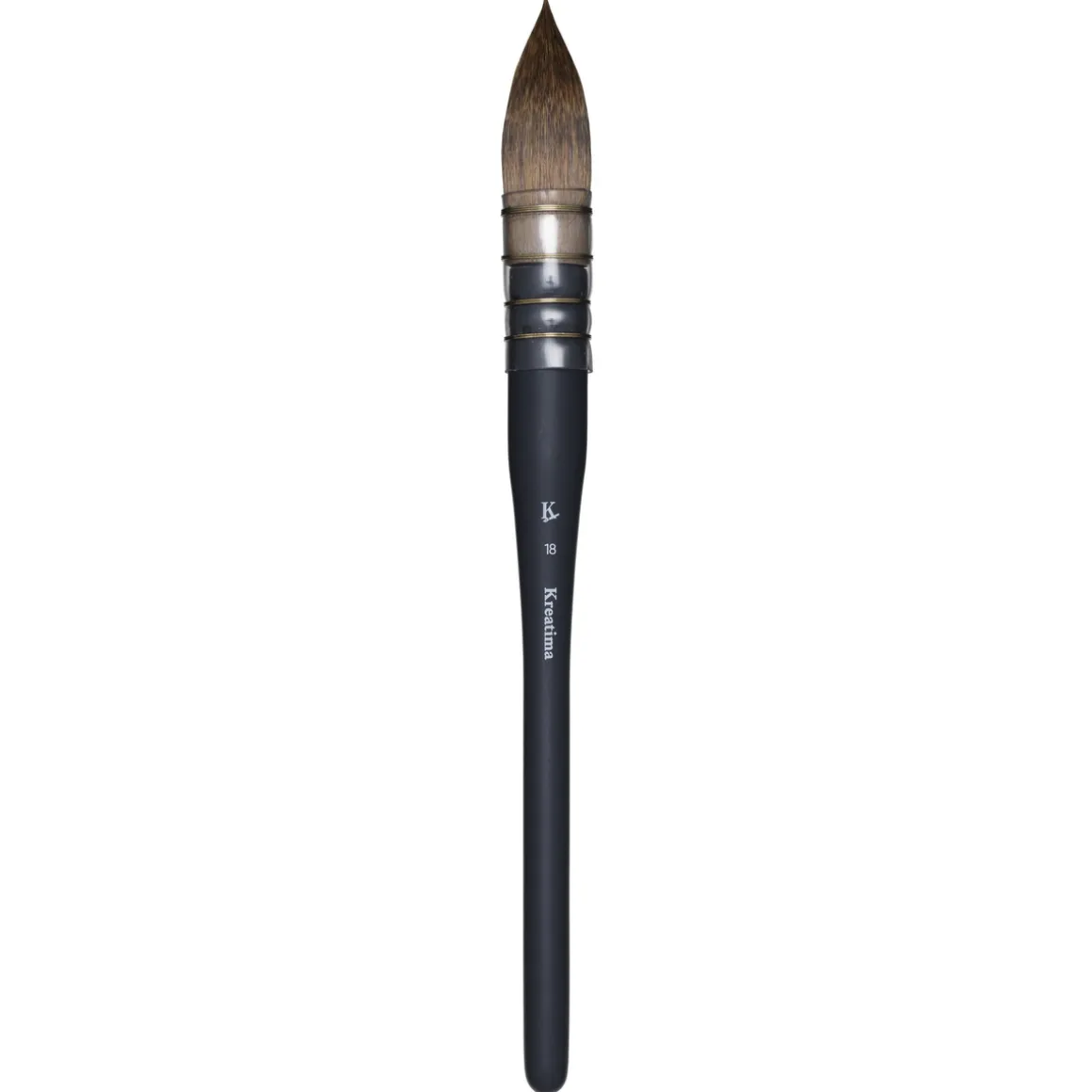 Kreatima Vegan akvarelpensel French Quill 1V-FQ 18