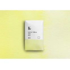 Kreatima Watercolour akvarelfarve 1/1 – Lemon Yellow 020 PY3