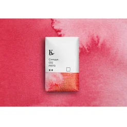 Kreatima Watercolour akvarelfarve 1/1 – Crimson 032 PR170