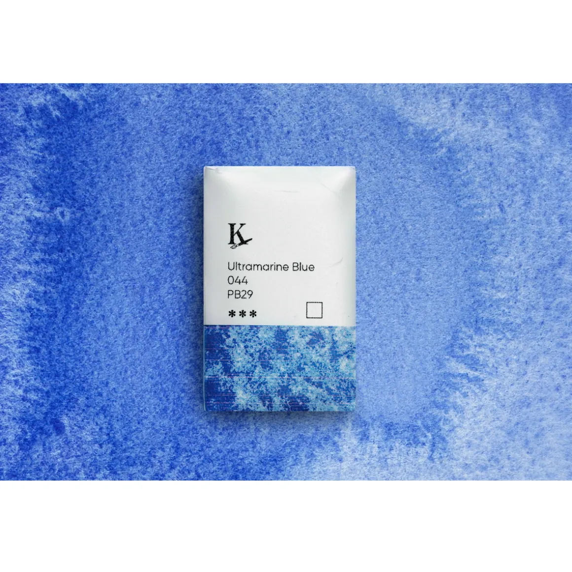 Kreatima Watercolour akvarelfarve 1/1 – Ultramarine Blue 044 PB29