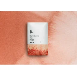 Kreatima Watercolour akvarelfarve 1/1 – Burnt Sienna 060 PBr25