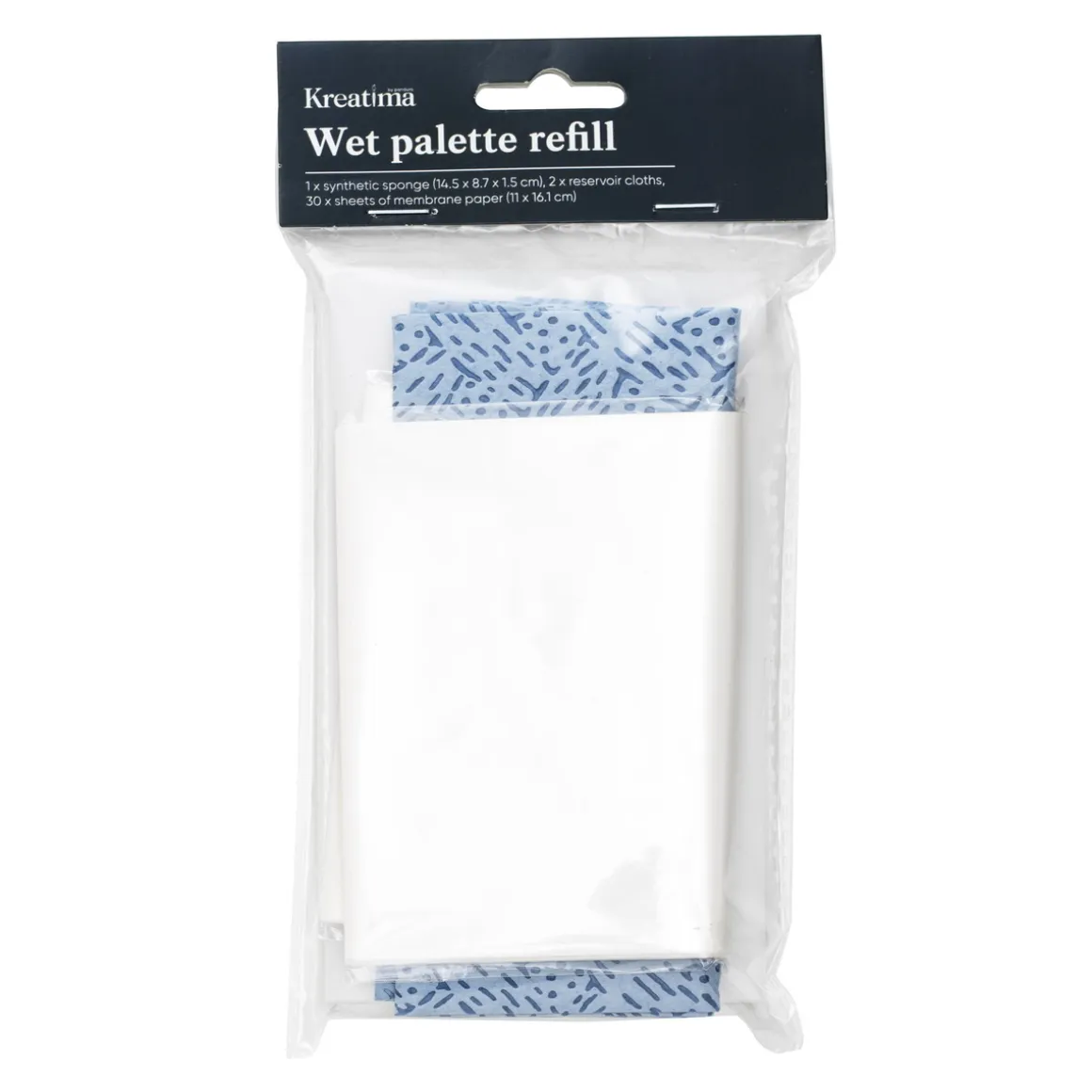 Kreatima Wet Palette refill, påfyldning til Kreatima vådpalet 200509