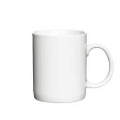 Krus porcelæn 9,5 cm hvidt