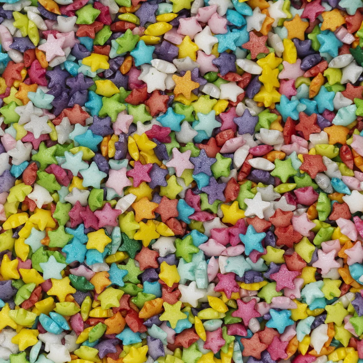 Krymmelmix 40 g, mix med masser af farvestrålende stjerner