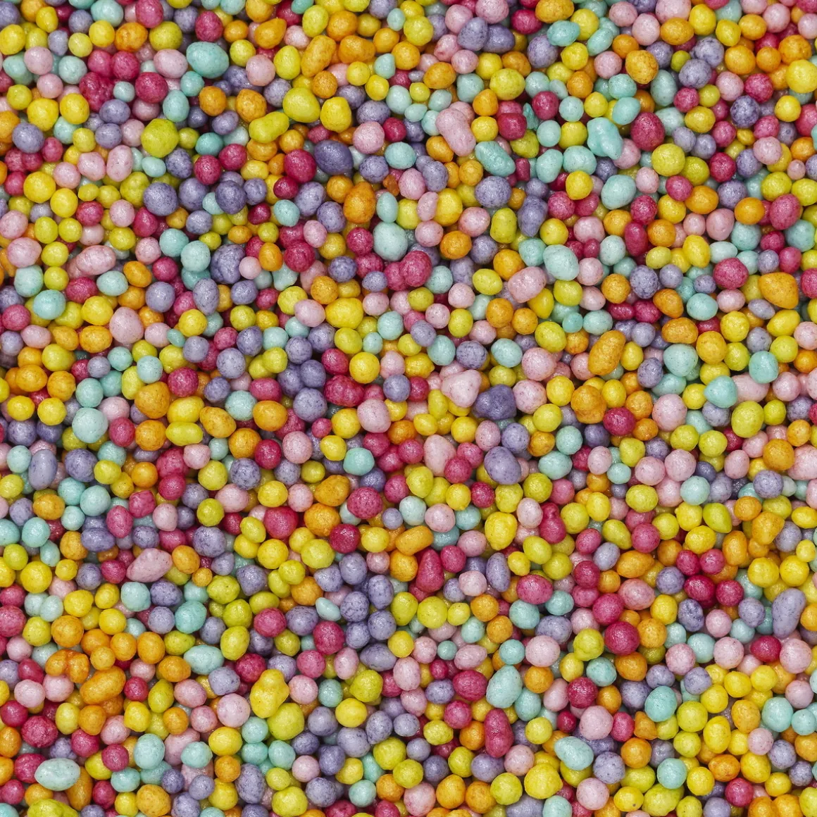 Krymmelmix 40 g, mix med minikugler i frugtagtige farver
