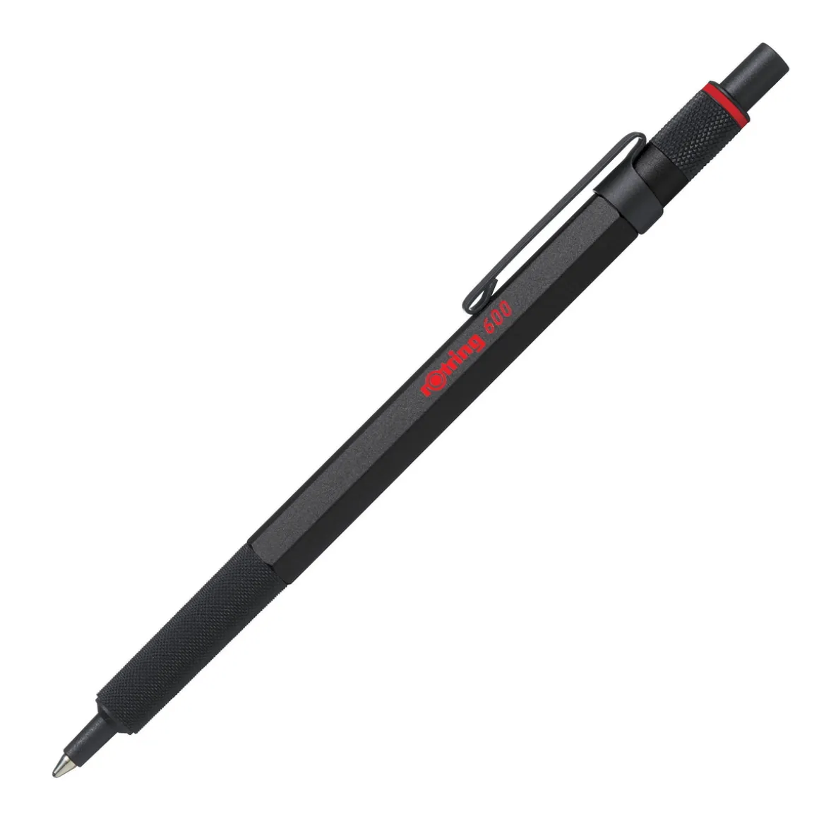 Kuglepen Rotring 600 Ballpen Medium, sort blæk