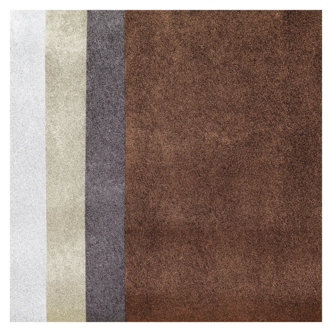 Kunstlæder fremstillet af polyuretan – 20x30 cm 4-p metallic