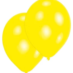 Latexballoner 10-pak Ø30 cm – gul