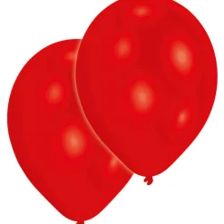 Latexballoner 10-pak Ø30 cm – rød
