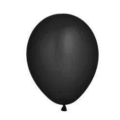 Latexballoner 25-pak Ø26 cm sort
