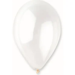 Latexballon transparent 12p