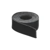 Læderrem blød sort 20mm/100cm