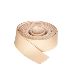Læderrem 2 mm natur 20mm/100cm