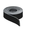 Læderrem 2 mm sort 20mm/100cm
