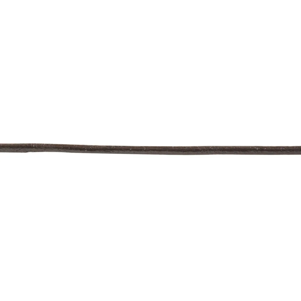 Lædersnøre brun 2 mm 2,5 m