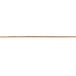 Lædersnøre natur 1 mm 4,5 m