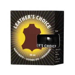 Leather"s Choice narvsværte 40 ml rødbrun