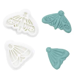 Lerstempler 2 stk. insekter – 32×20 / 22×22 mm