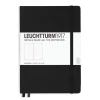 Leuchtturm1917 Notebook A5 Plain Black – Hardcover