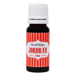 Levnedsmiddelaroma, jordbæraroma 10 ml – bag og lav slik med smag af jordbær